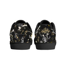 Charger l&#39;image dans la galerie, Allure Alice in Wonderland Trainers Full Black
