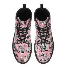 Load image into Gallery viewer, Muchier Alice in Wonderland Pink Boots
